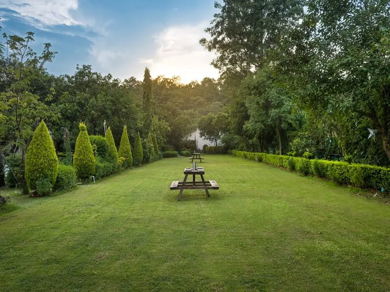 Corbett Serenity Resort Lawn