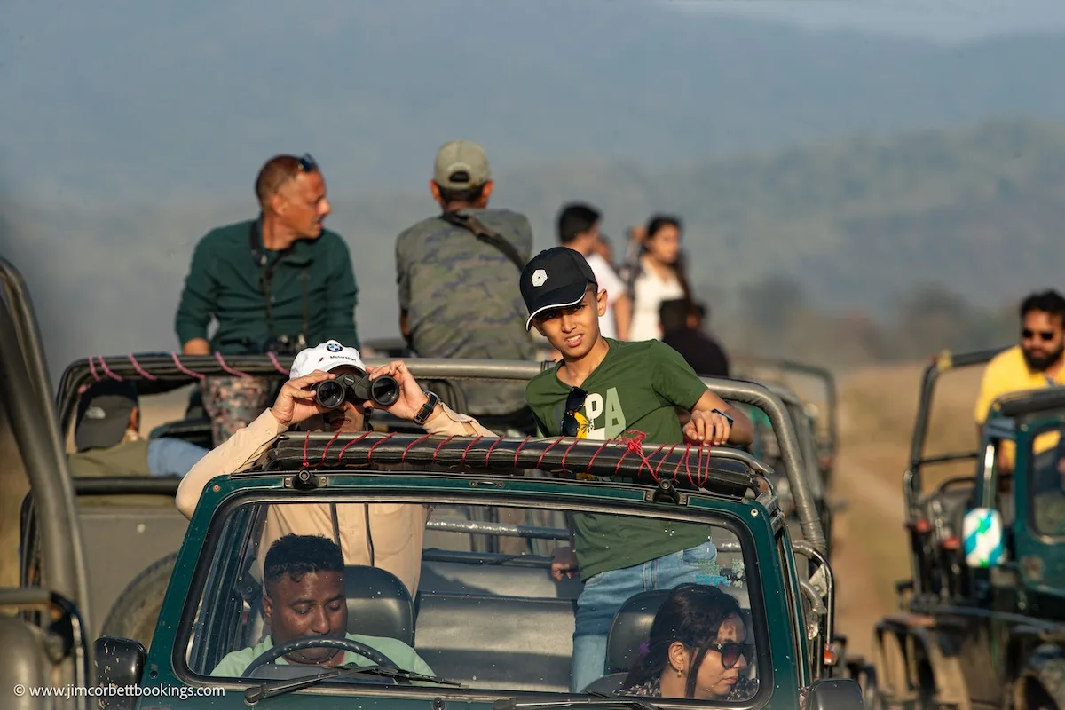 Jim Corbett safari permit required for visitors enjoying a jeep safari inside the national park